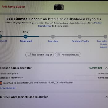 Amazon Yanlış Ürün İadesi İddiasıyla Mağduriyet!