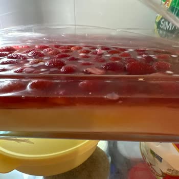 Dr. Oetker Çilekli Jöle Donmuyor, Sulu Kaldı