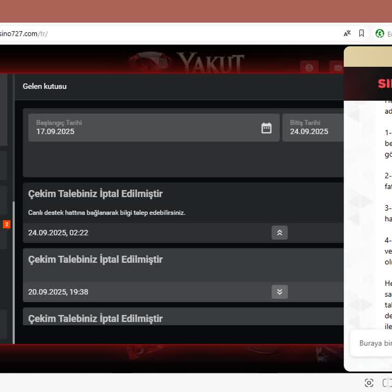 Yakutcasino Para Çekme İşlemlerinde Zorluk Ve Gereksiz Doğrulama Talepleri
