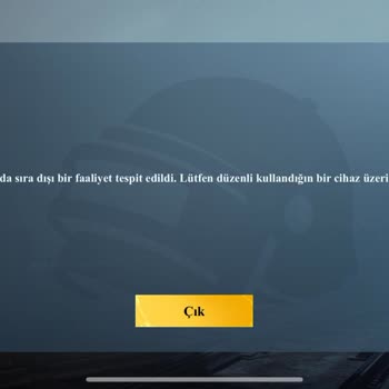 Satın Aldığım PUBG Mobile Hesabına 1 Hafta Sonra Erişimim Engellendi