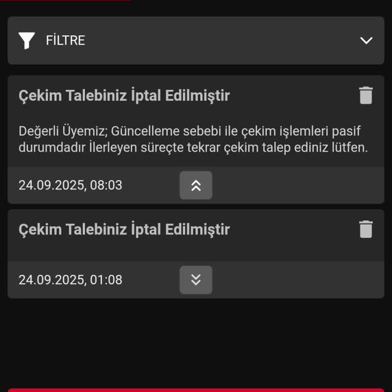 Zibilyonbet'te Para Çekme Talebim Saatlerdir Reddediliyor, Mağduriyetim Giderilsin!