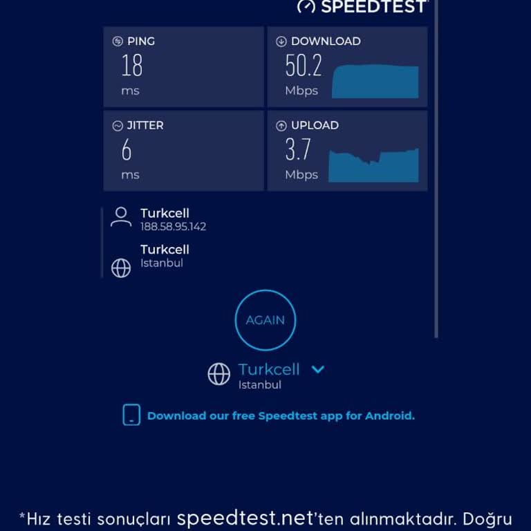 Akşam Saatlerinde İnternet Hızı Sorunu ve Çözüm Talebi