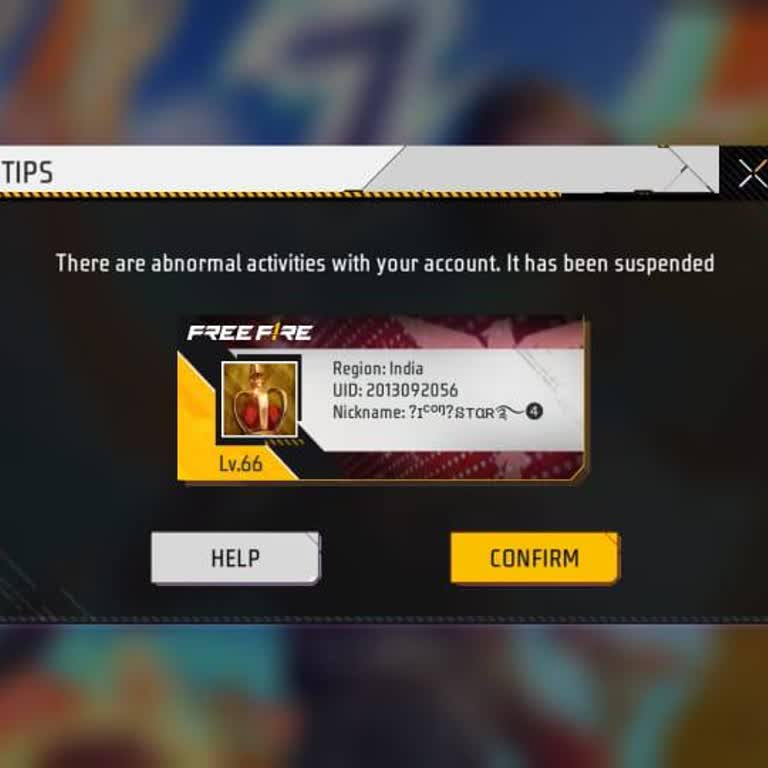 Appeal for Unbanning of Garena Free Fire Account (ID: 2013092056)