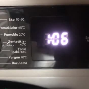 Vestel Kurutmalı Çamaşır Makinesi Arızası!