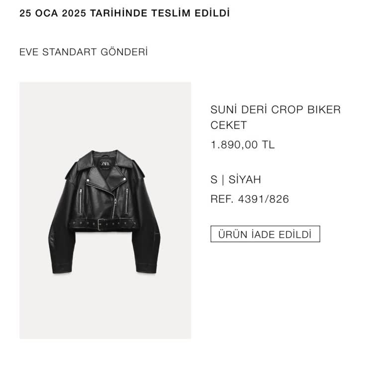 Zara Online İade Ücretim Hesabıma Yatmadı, İlgisizlikle Karşılaştım