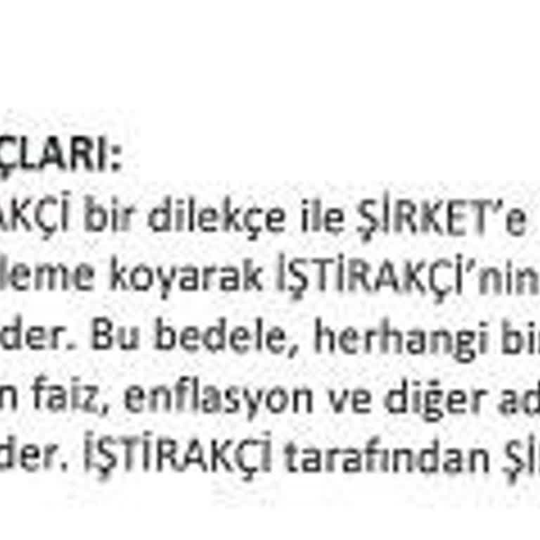 Hizmet Almadan 35.000 TL Organizasyon Ücreti Kesilmesine İtiraz Ediyorum