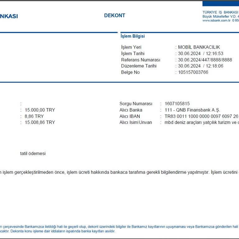 İptal Edilen Mavi Tur İçin Peşinat İadesi Yapılmıyor, Firma Ulaşılamaz Durumda