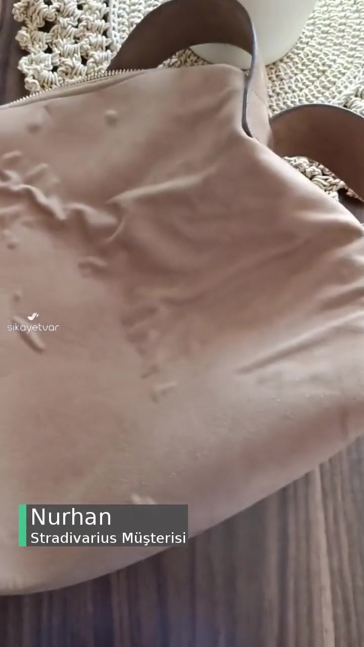 Stradivarius Çanta Ayıplı Olduğu İçin İade Etmek İstiyorum! videonun kapak resmi