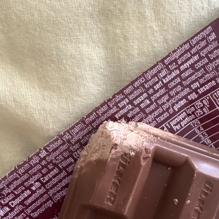 Aldığım Çikolatada Son Kullanma Tarihine Rağmen Beyazlaşma Sorunu Yaşadım