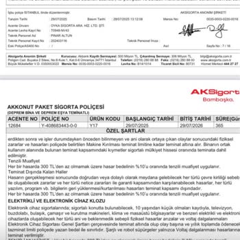 Ani Kombi Arızasında Haksız Hasar Reddi Ve Eksper İncelemesi Yapılmaması