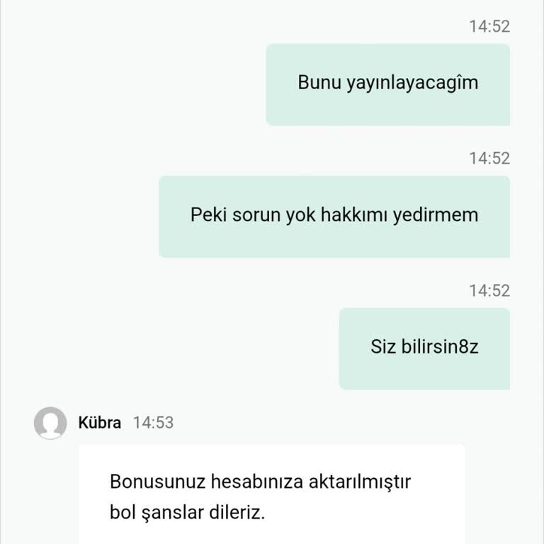 Bonus Talebim Şartları Sağlamama Rağmen Reddedildi Çözüm Sunulmadı