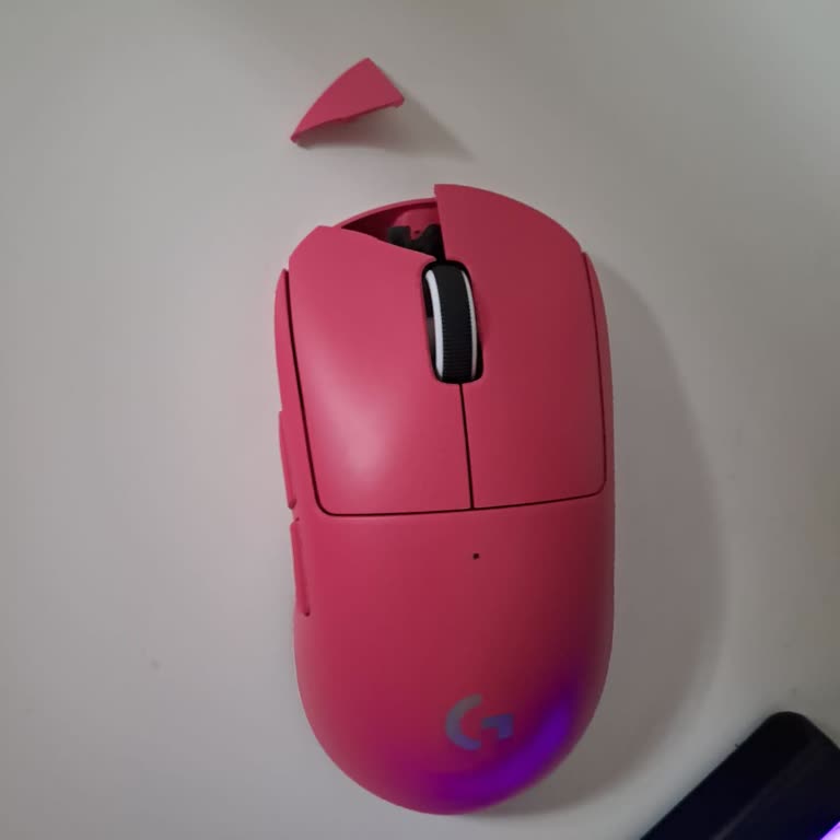 Botón izquierdo Logitech Superlight 2 se rompió, garantía rechazada