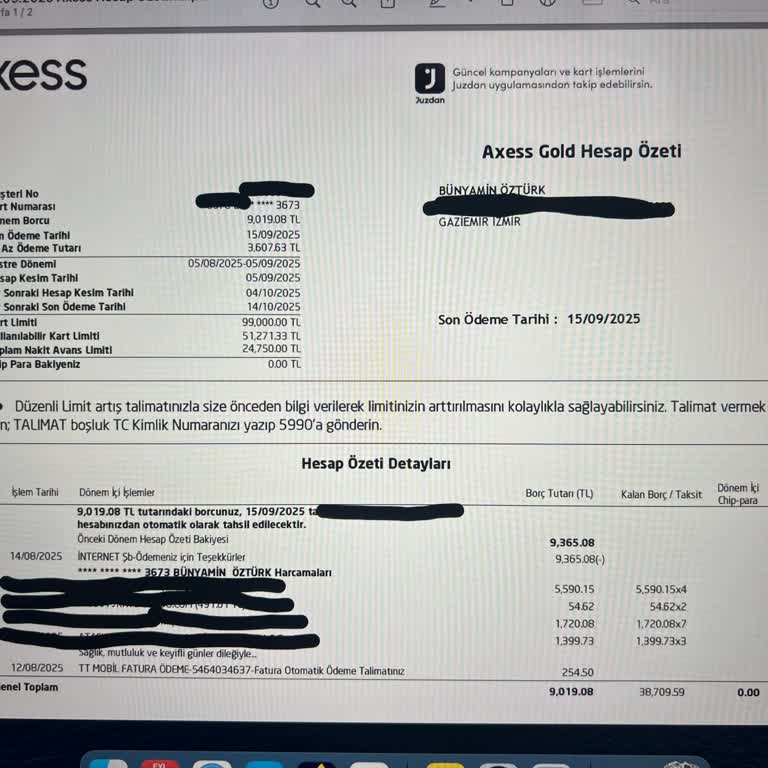 Aynı Fatura İçin İki Kez Ödeme Yaptım Param İade Edilmiyor