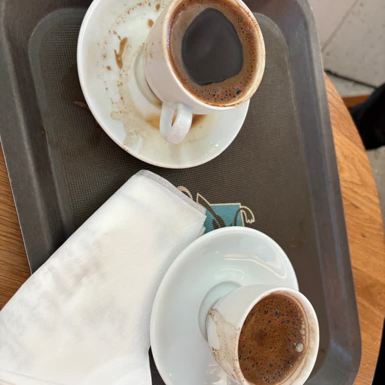 Korupark Şubesinde Özensiz Sunum Ve Dökülmüş Türk Kahvesi Mağduriyeti