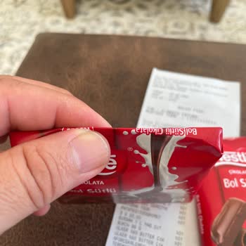 Satın Aldığım Nestle Çikolatalarda Ambalajlama Sorunu Yaşadım