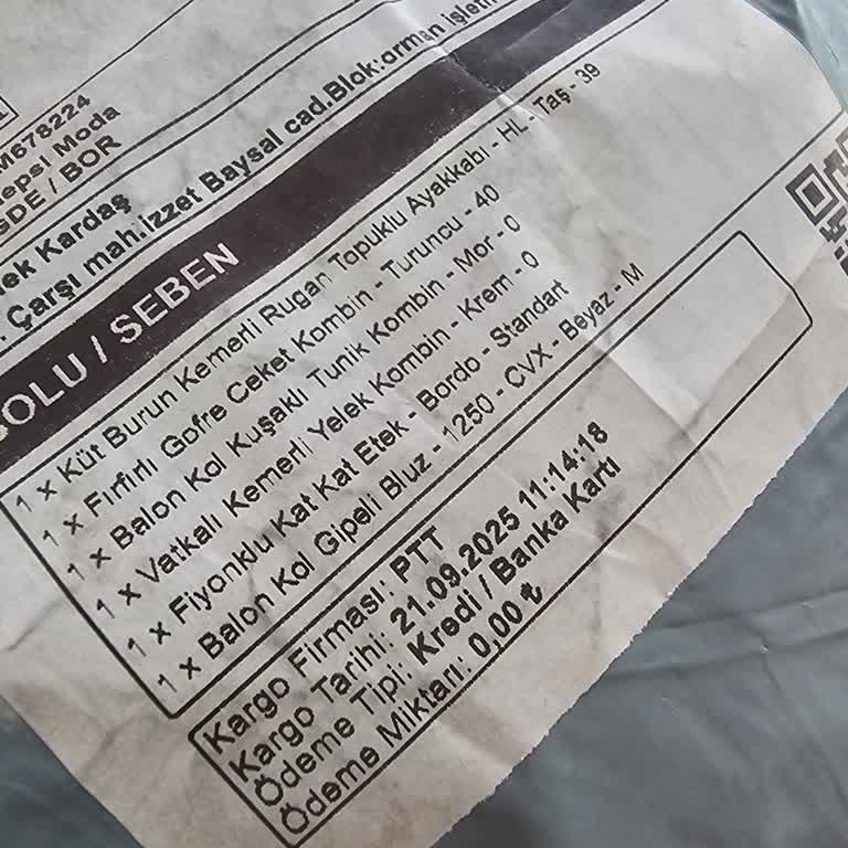 Eksik Gönderilen Pantolon İçin Ücret İadesi Yapılmıyor