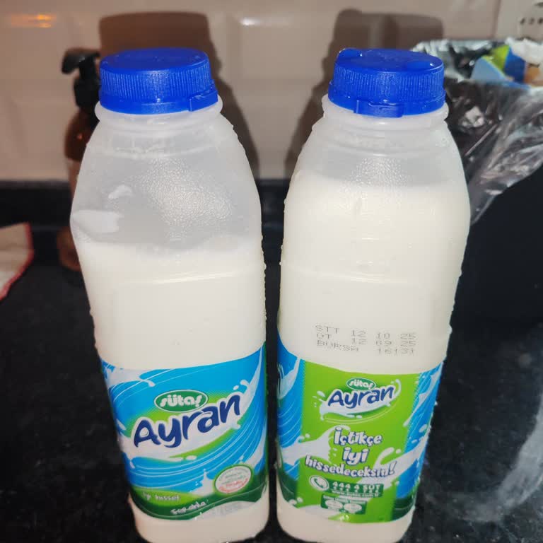 A101'den Aldığım Ayranlardan Biri Az Doldurulmuş