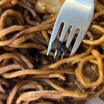 Sushi Ba Restoranında Yabancı Cisimli Noodle Ve Hijyen Sorunu