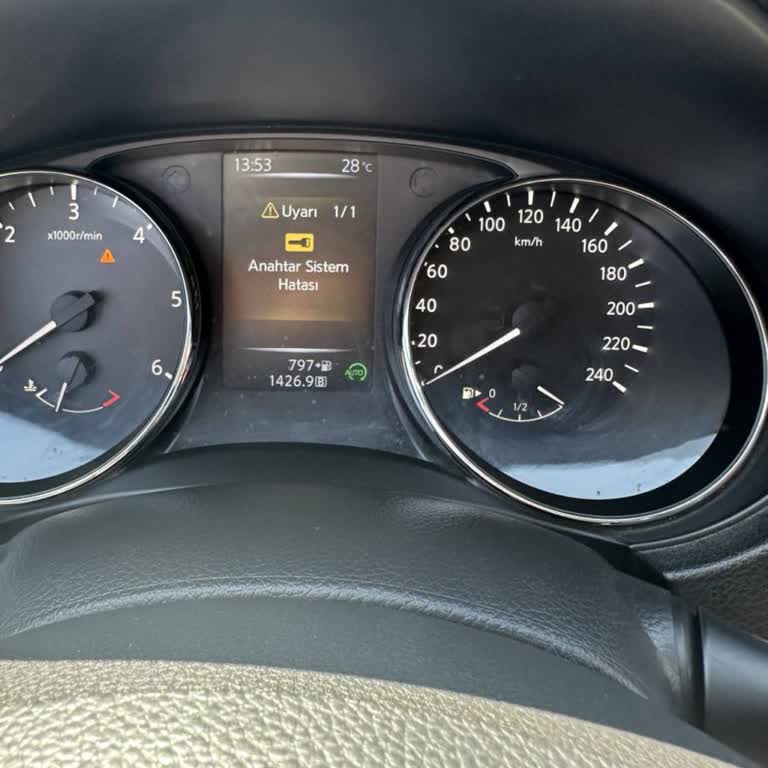 Nissan Qashqai Anahtar Sistem Hatası 6 Aydır Çözülmüyor