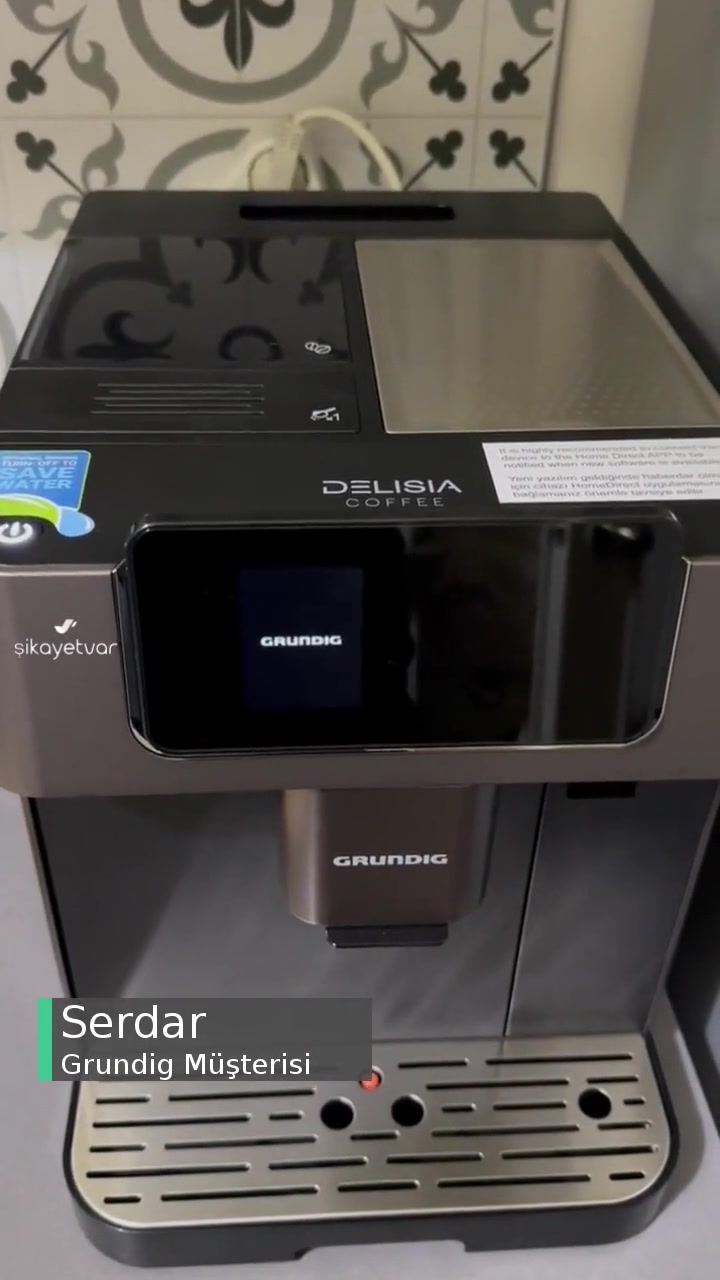 Grundig Delisia Kahve Makinesi Açılıp Kapanıyor! videonun kapak resmi