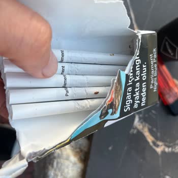 Sigara Paketinden Böcek Çıkması Nedeniyle Sağlık Ve Güven Sorunu