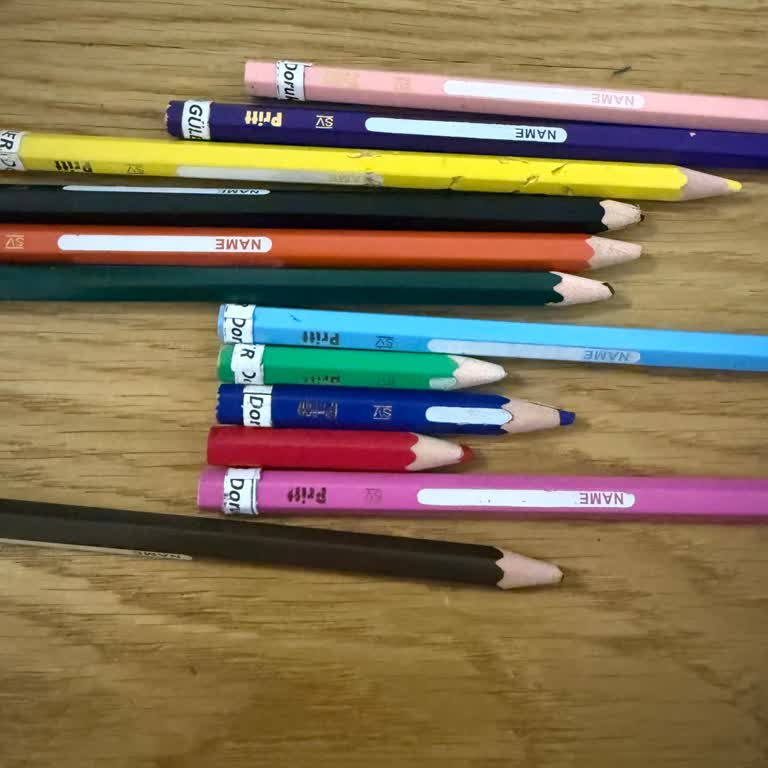 Pritt Kuru Boya Setinde Sürekli Kırılan Ve Çürüyen Boyalar!