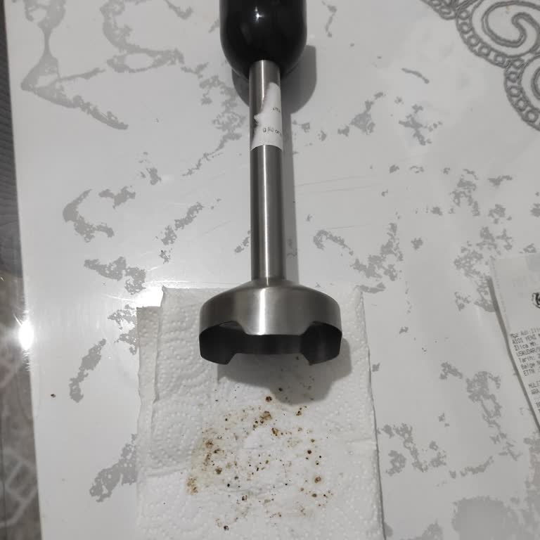 Blender Bıçağından Sürekli Pas Çıkıyor Sağlığımız Tehdit Altında