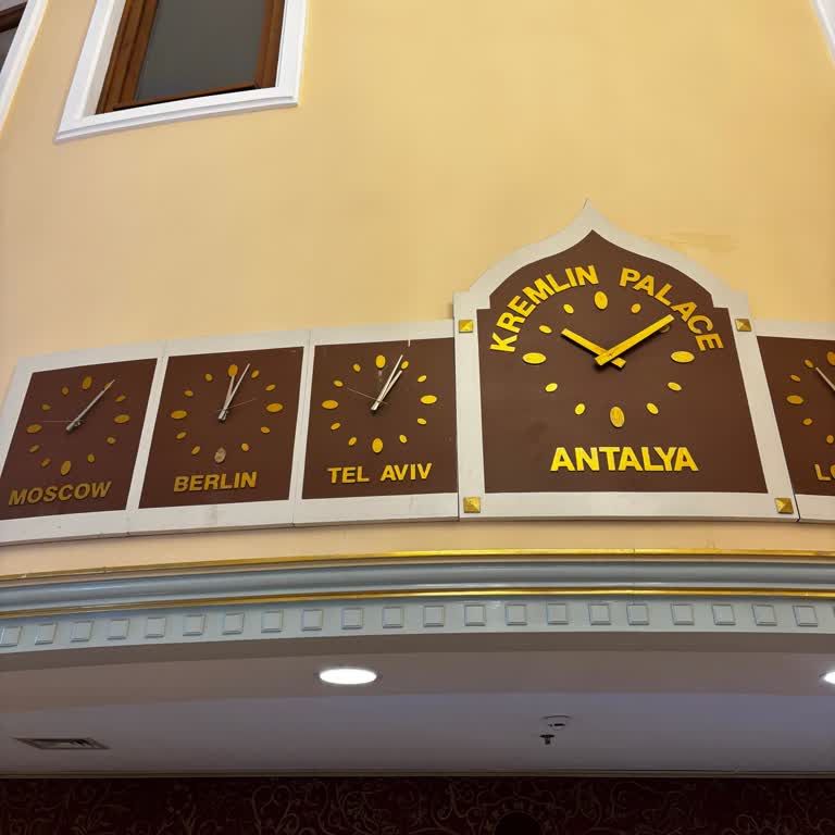 Resepsiyon Bölümündeki Tel Aviv Saati Tatil Deneyimimi Olumsuz Etkiledi