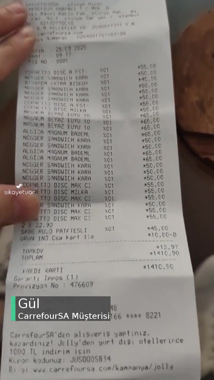 Carrefour SA Personel Tavrı! videonun kapak resmi