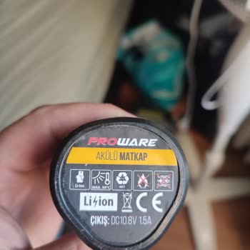 Proware Akülü Matkap Bataryası İçin Yedek Parça Bulunamıyor