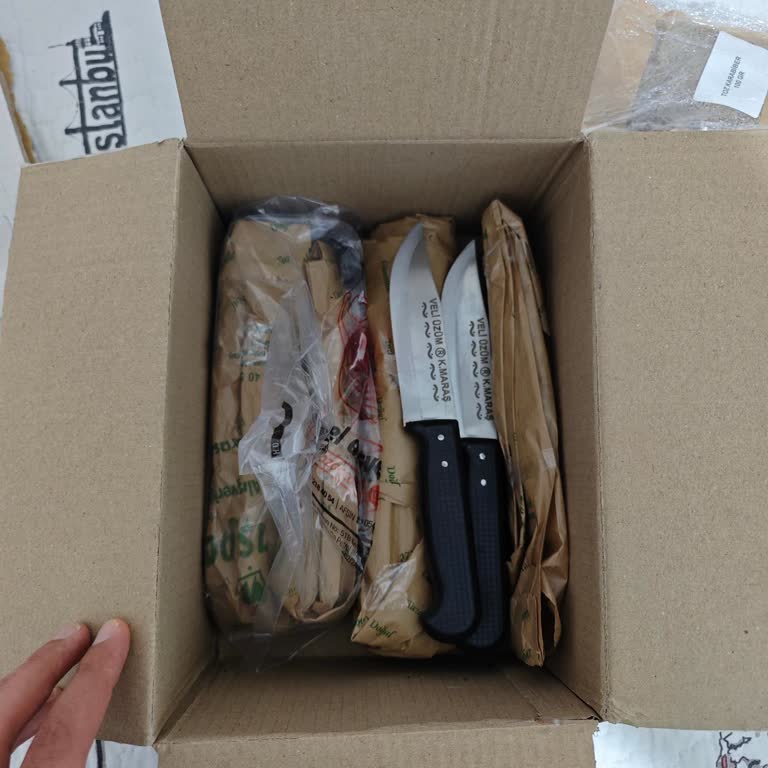 Maraspazar.com Bana Gönderilen Bıçakların Yarısı Farklı Marka Çıktı