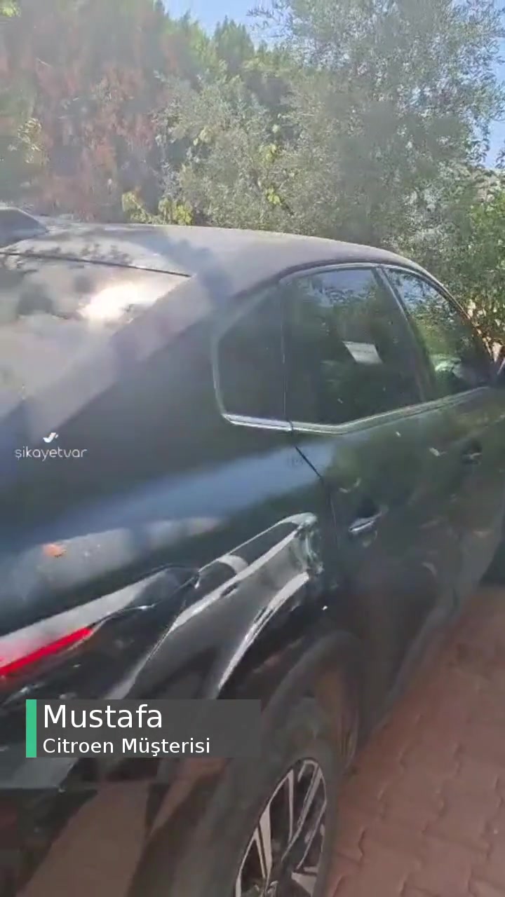 Frenleme Sistemi Arızası : Aracı Durdurunuz (Citroen C4X) videonun kapak resmi