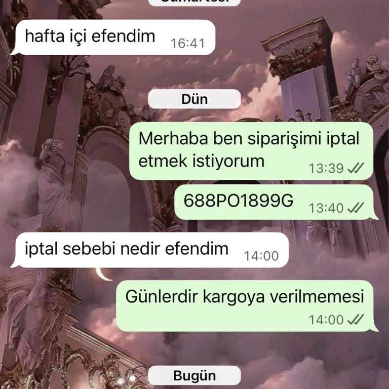 Siparişim Gönderilmedi, İptal Ve İade Talebime Yanıt Alamıyorum