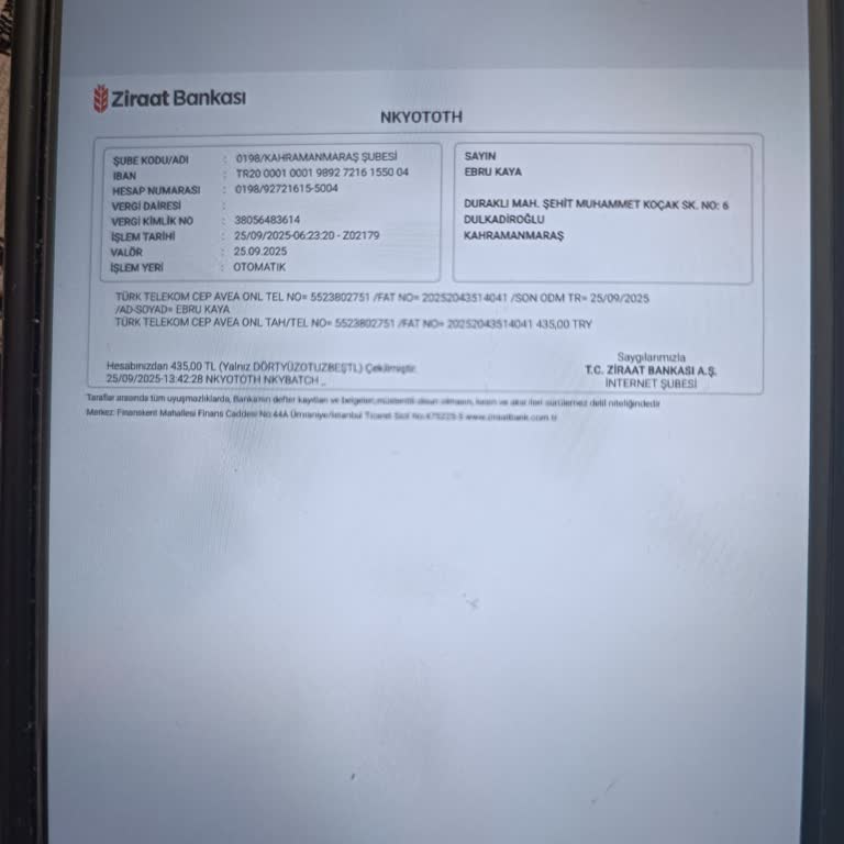 Çifte Fatura Tahsilatı Ve İade Sorunu: Fazladan Ödenen 435 TL Geri Alınamıyor