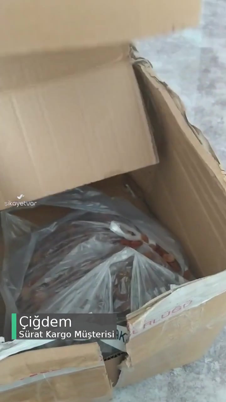 Sürat Kargo Paketin İçinden Ürün Alınmış videonun kapak resmi