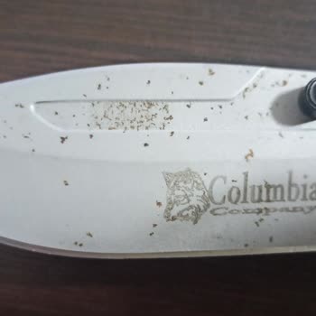 Columbia FST-3070-A Camping Knife Rusted Despite Almost No Use