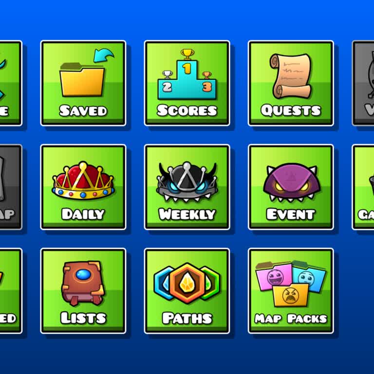 Geometry Dash Lite Full Modda Olması Gereken Arama Yeri Özelliği Bulunmuyor