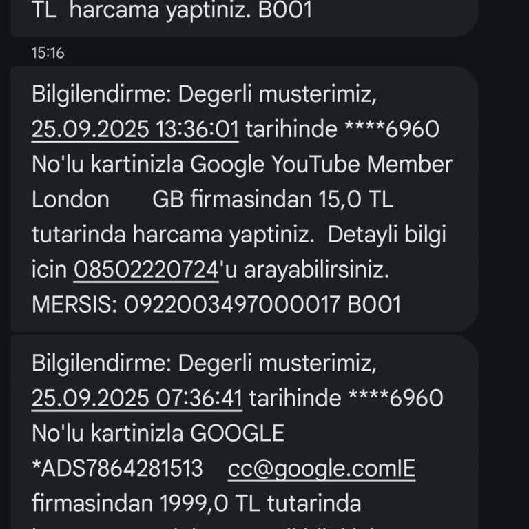 Bilgim Dışında Kartımdan Para Çekildi, Hızlı Ve Etkili Çözüm Bekliyorum