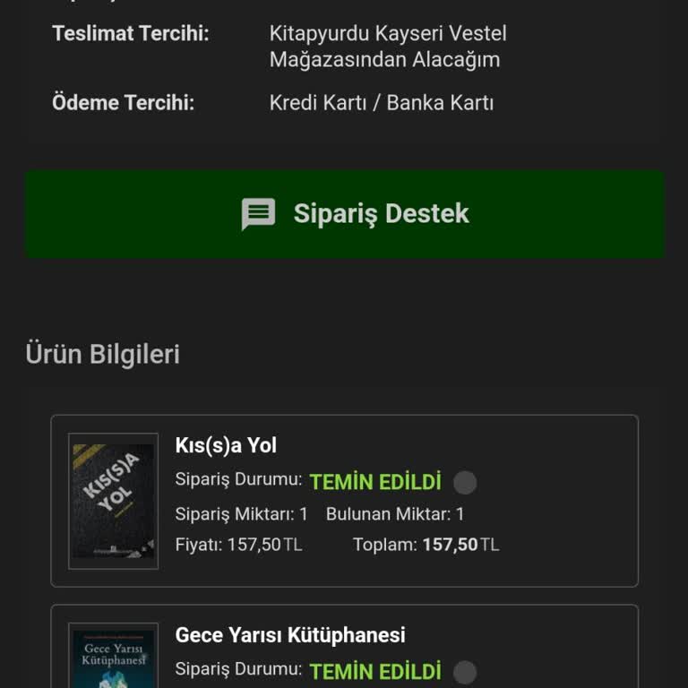 Kitapyurdu'ndan İptal Edilen Siparişin Ücreti 1 Ayı Aşkın Süredir İade Edilmiyor