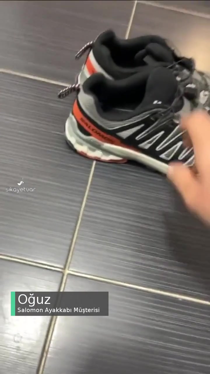Salomon Ayakkabı Değişim Veya Para İadesi Sorunu! videonun kapak resmi