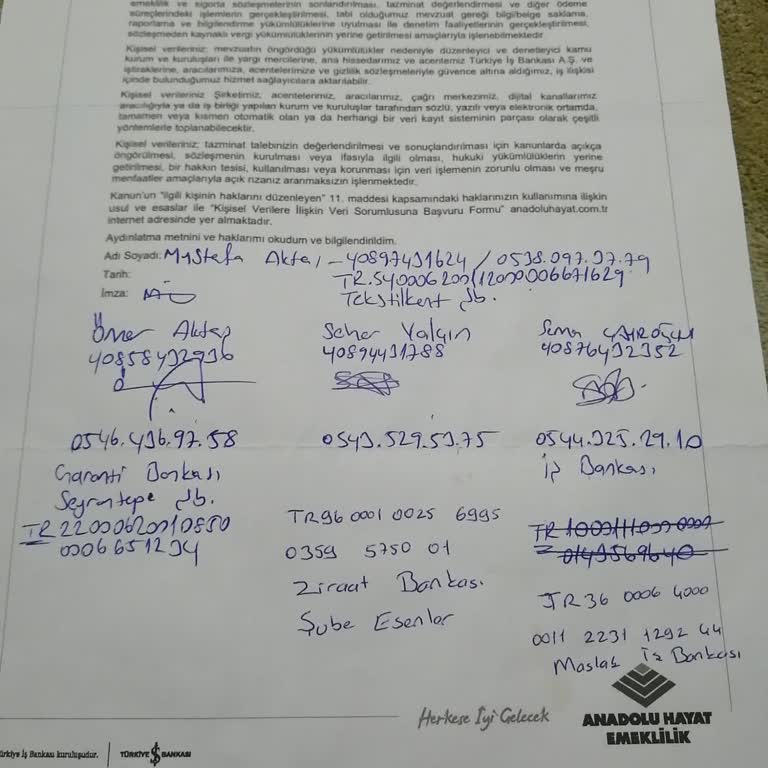 Bireysel Emeklilik Tazminatı Sürecinde Sürekli Evrak Eksikliği