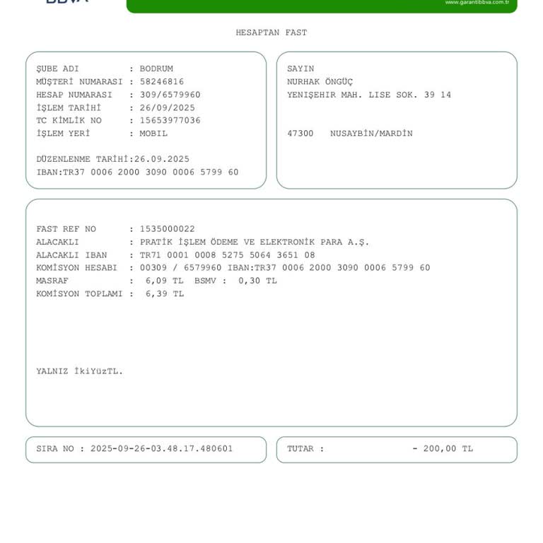 Garanti Bankası Mobil Uygulamada Para Yatırma İşlemim Hesabıma Yansımadı