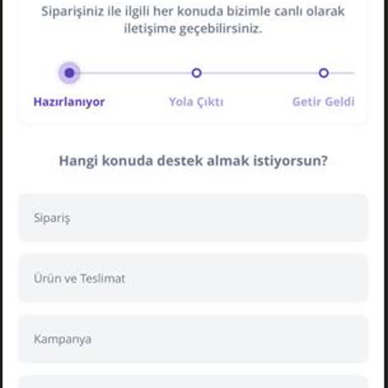 Getir Siparişimde Kabul Edilemez Gecikme Ve Yetersiz Destek