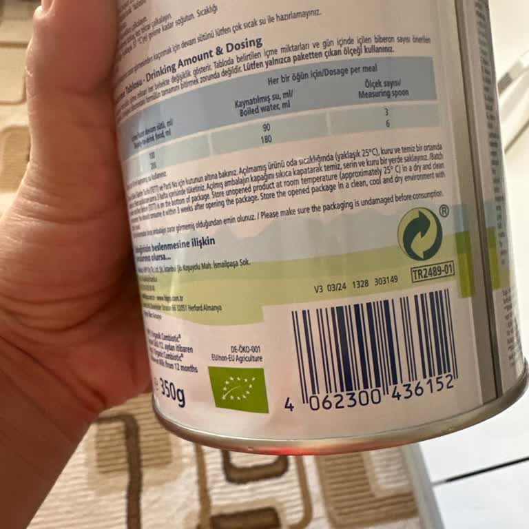 Bebek Maması Siparişlerinde Eski Üretim Tarihli Ve Hasarlı Ürün Gönderimi