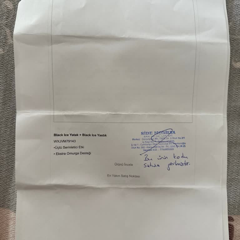 Satın Aldığım Yatakla Birlikte Vaat Edilen Hediye Yastıklar Teslim Edilmedi