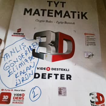 Trendyol Detay Kitap Aldığım Kitapçık Hatalı Çıktı