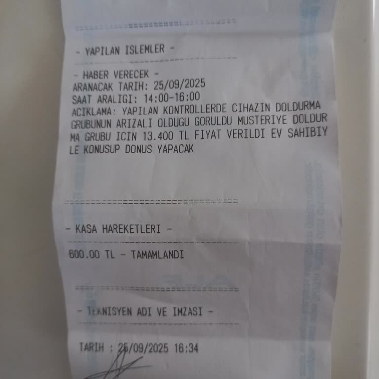 DemirDöküm Yetkili Servisinin Yüksek Fiyat Farkı Ve İade Talebim