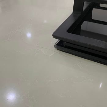 Belenco 1123 Perla Tezgahında Çatlak Ve Renk Değişimi, Garanti Desteği Sağlanmıyor
