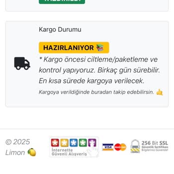 Siparişimin 9 Gündür Gönderilmemesi Ve İletişim Eksikliği Güvenimi Sarstı