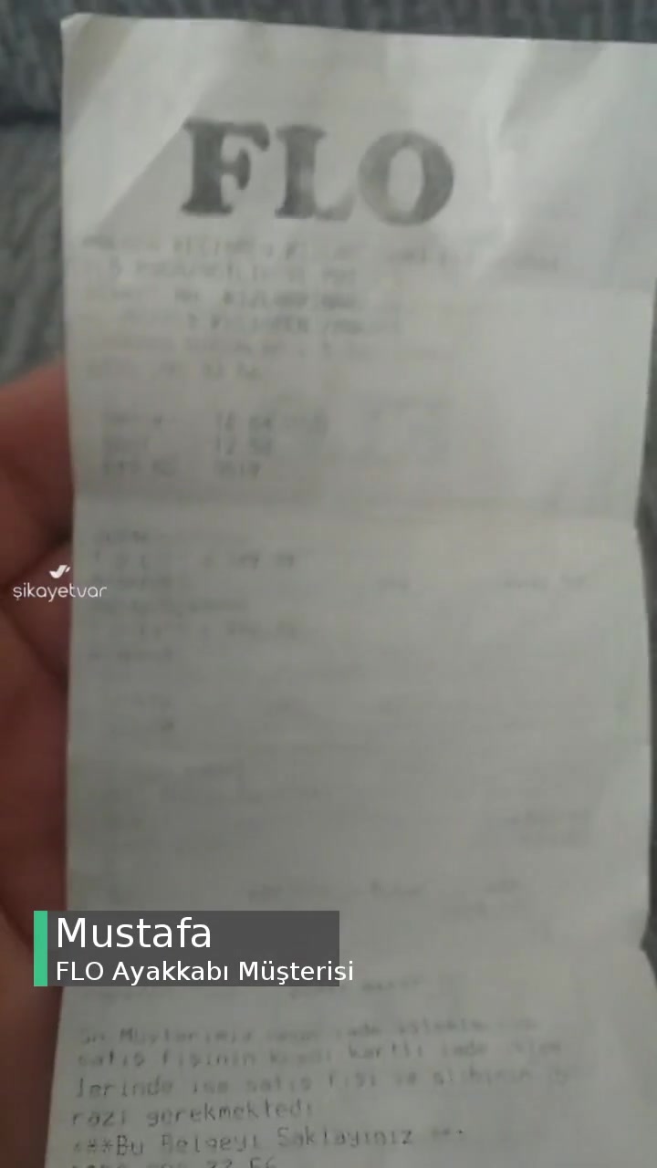 FLO Ayakkabının Kalitesizliği videonun kapak resmi